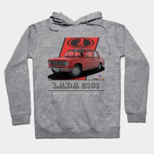 Lada 2101 1970 Red Hoodie